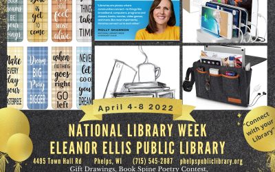 National Library Week Celebration, April 4-8th !!!