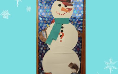 Name Our Snowman and earn a chance to win a $25 Amazon gift certificate….