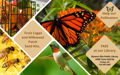 FREE Pollinator Fruit Cages and Milkweed Seed Patch Kits!