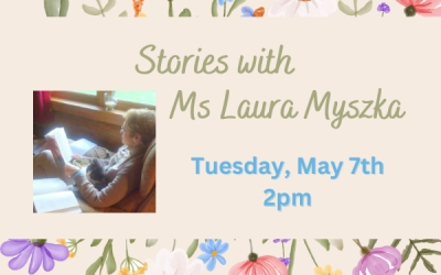 Stories with Ms Laura, May 7th, 2pm…