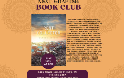 Next Chapter Book Club Wednesday, June 18th at 6PM