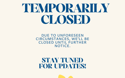 We are closed